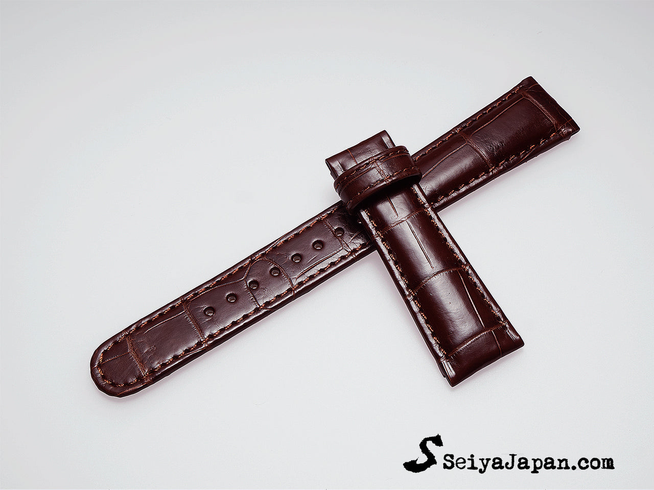 GRAND SEIKO Original strap Brown-19mm-for Clasp/ GS19_DEY9AW