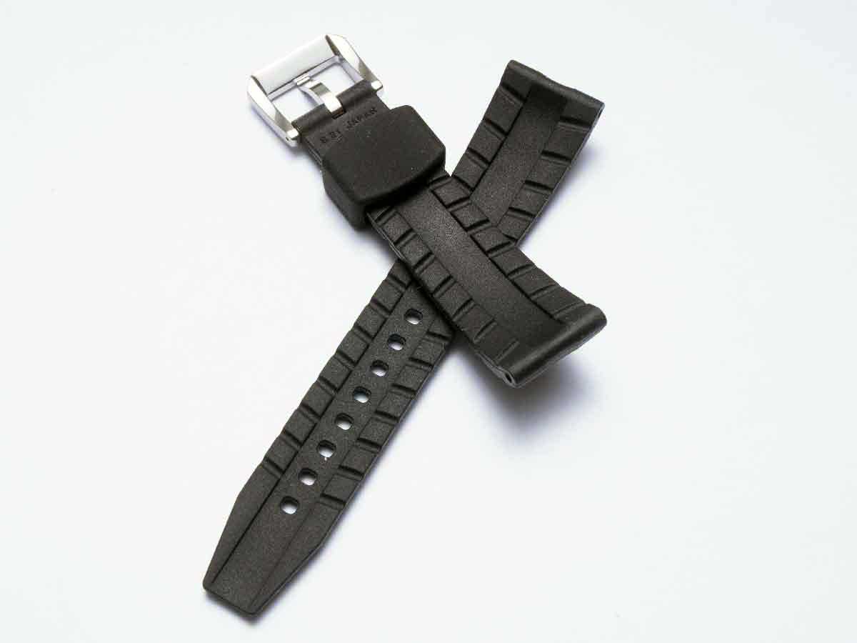 Grand Seiko 21Mm Lug-Size Silicone Strap & Buckle / Gs21_Black Silicone E005012J9 Accessories
