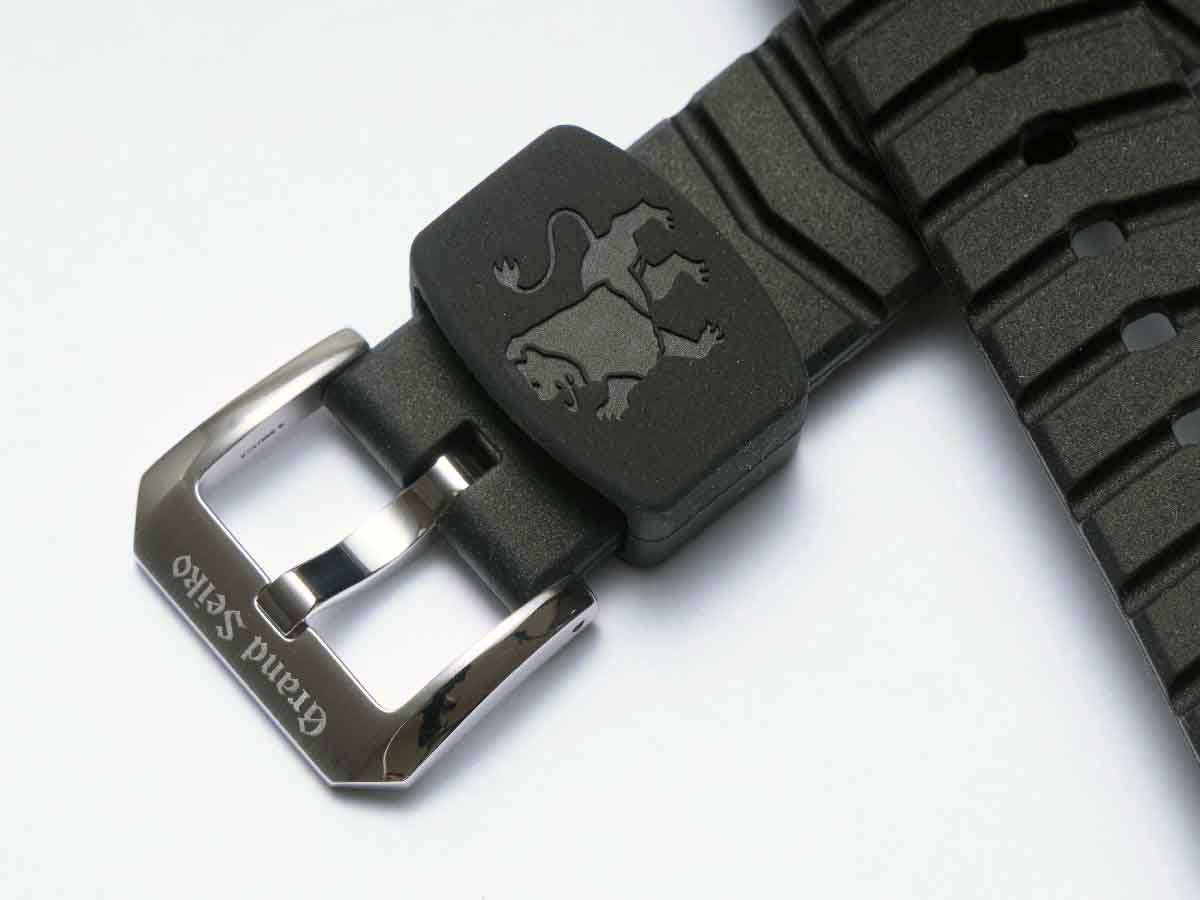 Grand Seiko 21Mm Lug-Size Silicone Strap & Buckle / Gs21_Black Silicone E005012J9 Accessories