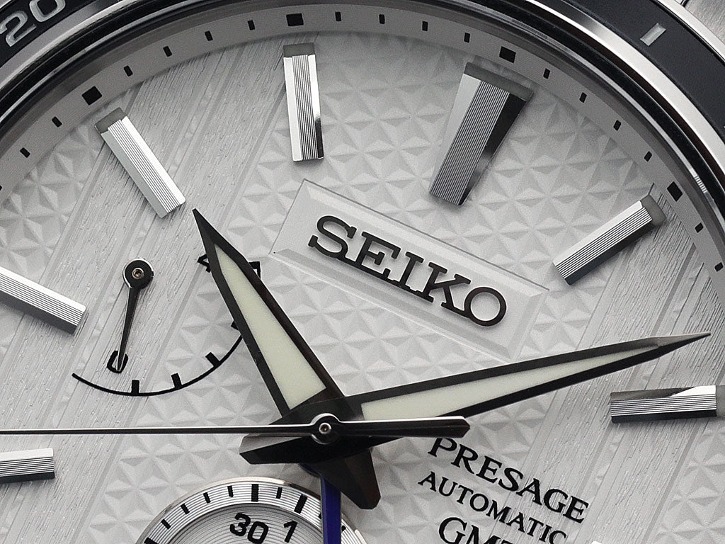 SEIKO AUTOMATIC PRESAGE GMT SARF017 ZERO HALLIBURTON Limited Edition Made in Japan